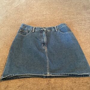 NY & Company womens jean skirt; size 12